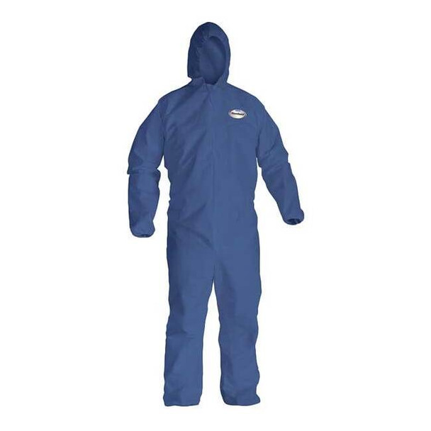 Kleenguard Hooded Disp. Coveralls,Blue,3XL,PK20 58516