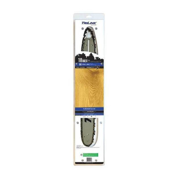 Trilink Replacement Bar and Chain,18inL,66 Links BL8501866NS-4176TL2