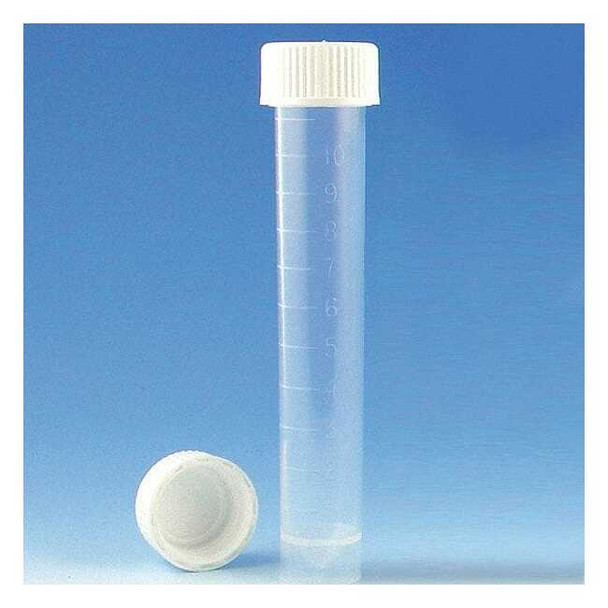 Globe Scientific Test Tube,0.62 in Dia,White,PK1000 6102