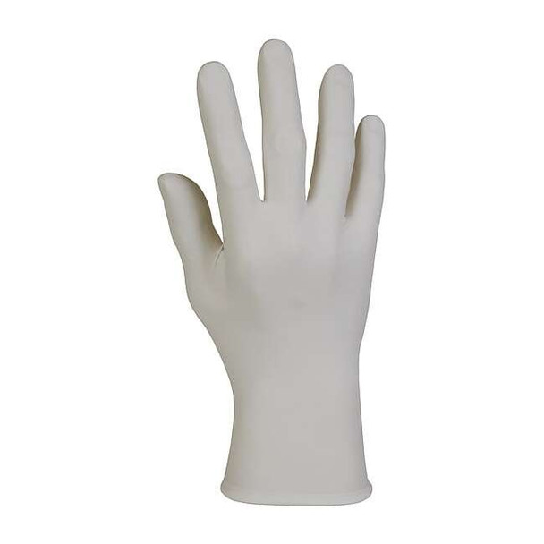 Ansell Disposable Gloves, Beaded, Gray, 1700 PK 50709