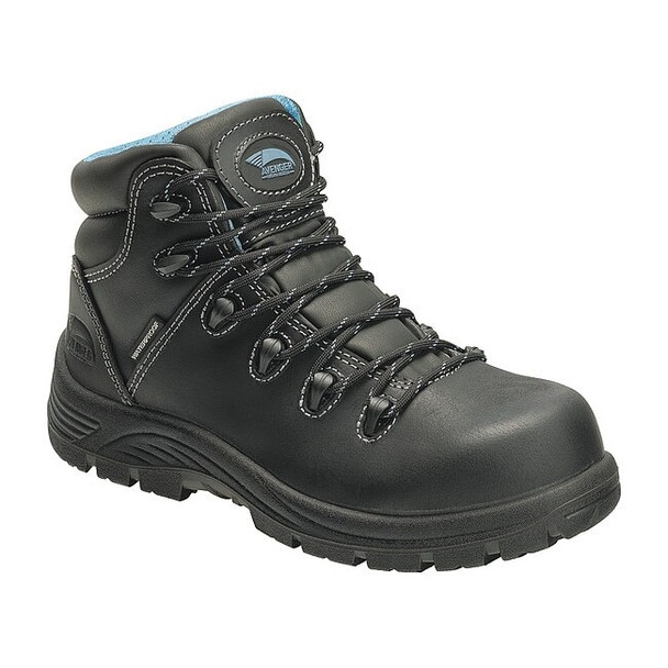 Women's Composite Toe 6-Inch Work Boot, Black, 8, M, 7127