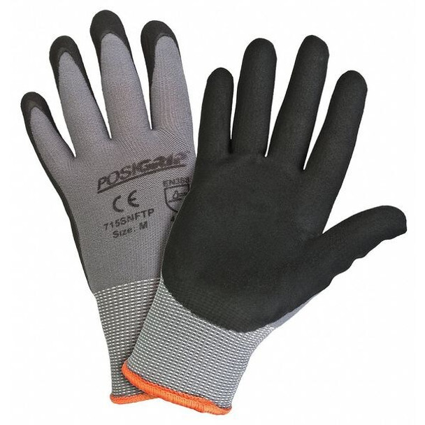 Ironcat Coated Gloves,Foam Nitrile Palm,PK12 715SNFTP/S Ironcat Coated Gloves,Foam Nitrile Palm,PK12 715SNFTP/S