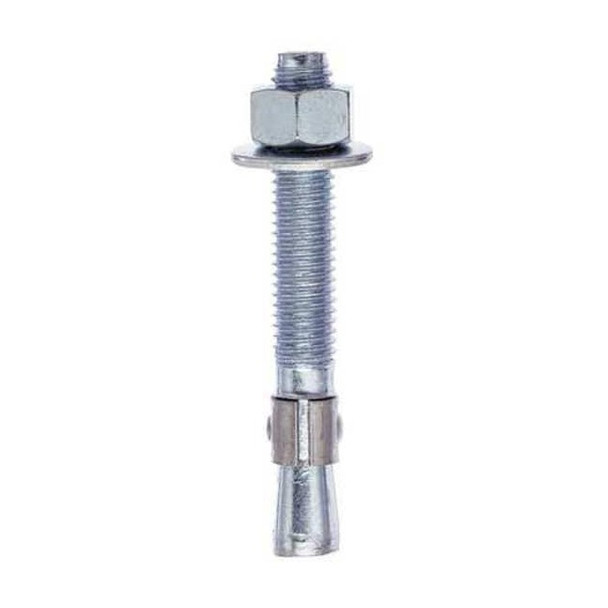 Trubolt Wedge Anchor, 3/8" Dia., 7" L, Carbon Steel Zinc Plated, 50 PK