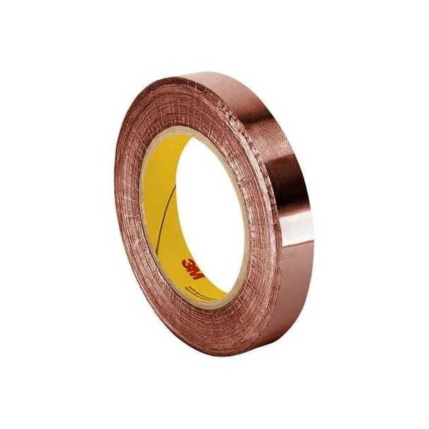 3m Conductive Electrical Tape, Copper, 6 yd L 1181