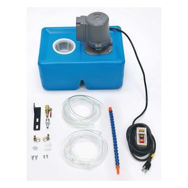 Dayton Machine Tool Coolant Pump,2.4 gal,1/8hp 11A473
