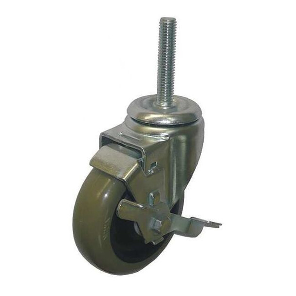 Manufacturer Varies Swivel Stem Caster,Poly,4 in.,275 lb. 20TM26