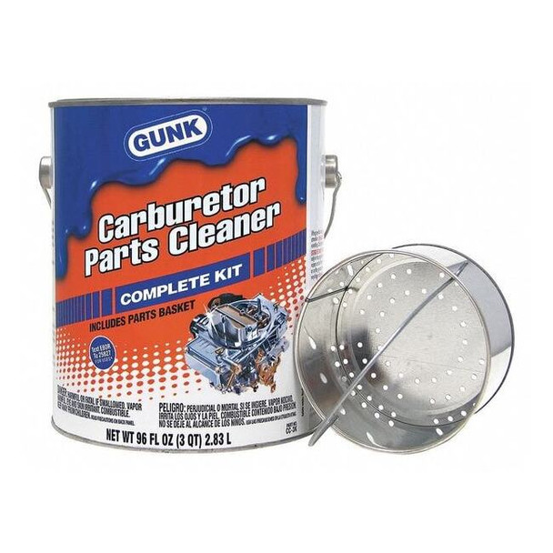 Gunk Parts Washer Cleaner, Can, Solvent, 96 oz Container Size CC3K