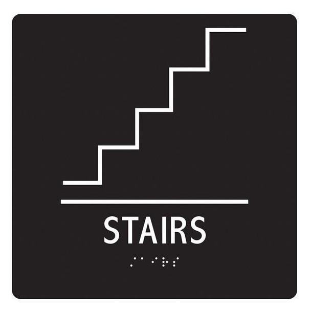 Condor STAIRWAY, 8 in W x 8 in H, Square, Modified Acrylic, 486G55 486G55