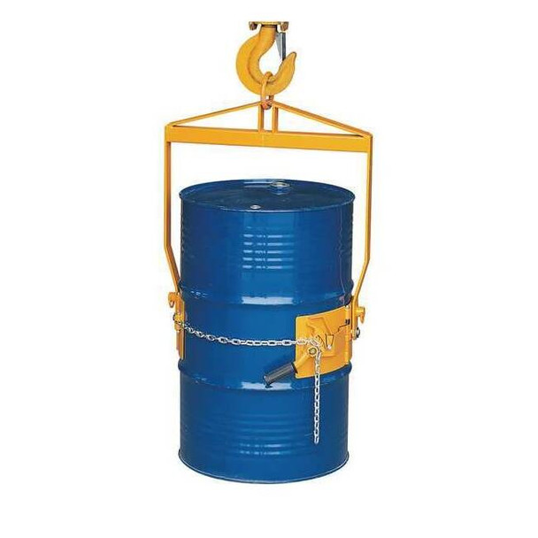 Dayton Vertical Drum Lifter/Dispenser,Ylw,Steel 21VG37