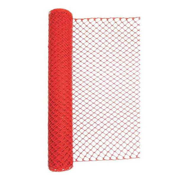 Manufacturer Varies Barrier Fence, 4ft. H, 50 ft. L, Orange 33L955