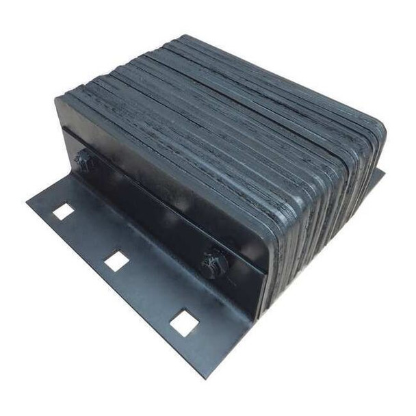 Manufacturer Varies Dock Bumper,14x4-1/2x12 In.,Rubber 22NT86