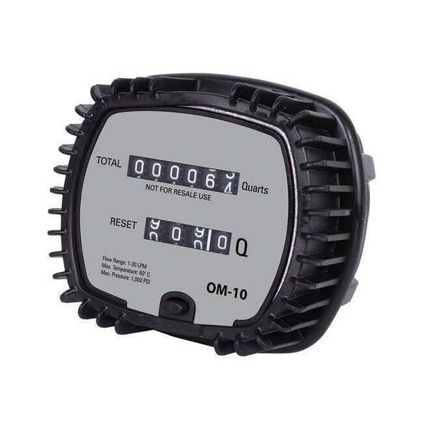 Westward Mechanical Oil Meter, 0.30 to 8 GPM 15F216