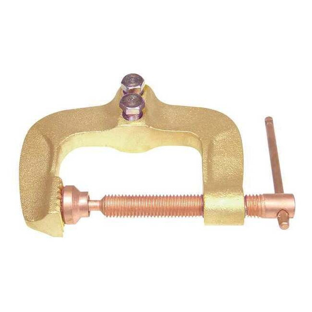 Manufacturer Varies Ground Clamp 800A, Jaw Open 3 1/4ln 19N772