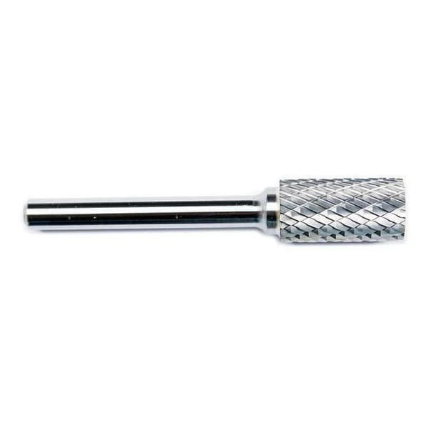 Manufacturer Varies Cylinder Bur SA,Carbide,1/4",Double Cut 19D806
