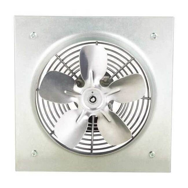 Dayton Exhaust Fan, 10", 752 cfm, 115V, 1 Phase 10D953