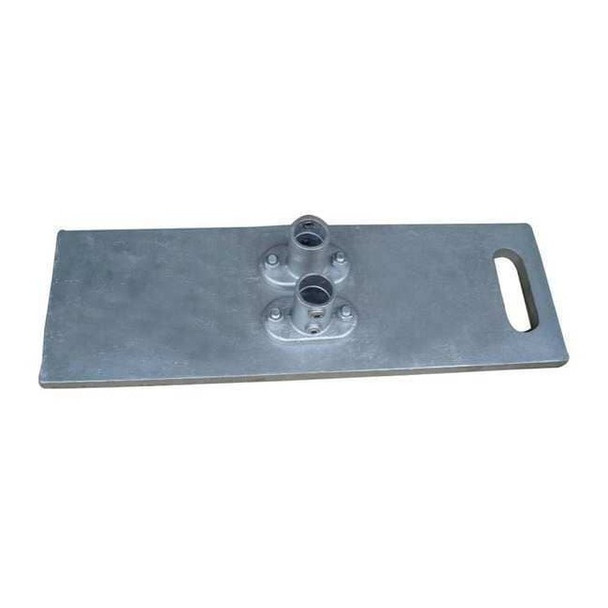 Manufacturer Varies Guardrail System Base,2-1/2 Ft. L,5In. H 10K030