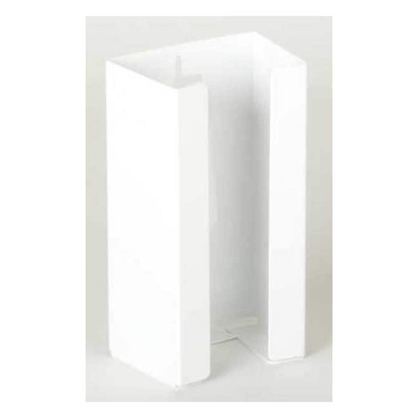 Glove Dispenser, Steel, Holds (1) Box ,White ,5-1/2"H x 10"W x 3-3/4"D