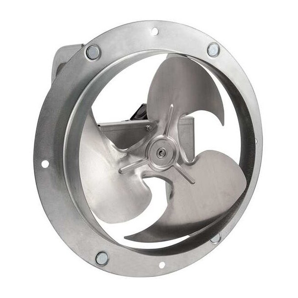 Dayton Exhaust Fan,12In Bl,Aluminum,115V 12U120