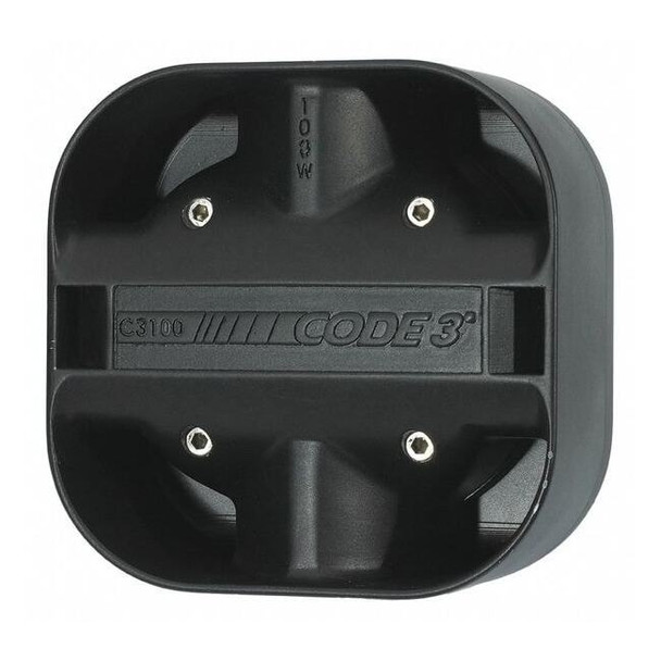 Siren Speaker, C3100 Series, 100 W, 12V DC, Black, 6-5/16 in H x 3-5/16 in W