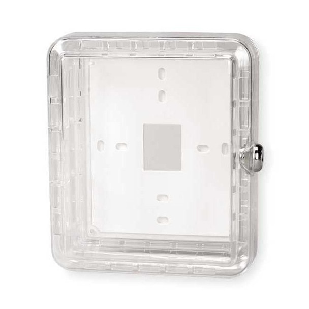Manufacturer Varies Universal Thermostat Guard, Off-White, Plastic 2E430