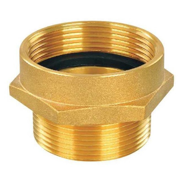 Manufacturer Varies Fire Hose Adapter,Straight,NPTxNST 6AKD2