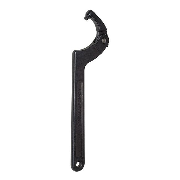Westward Fixed Pin Spanner Wrench,L 6-3/8 in. 5RDZ3