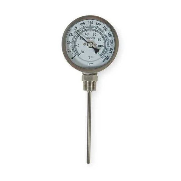 Manufacturer Varies Bimetal Thermom,3 In Dial,0 to 250F 1NFZ4