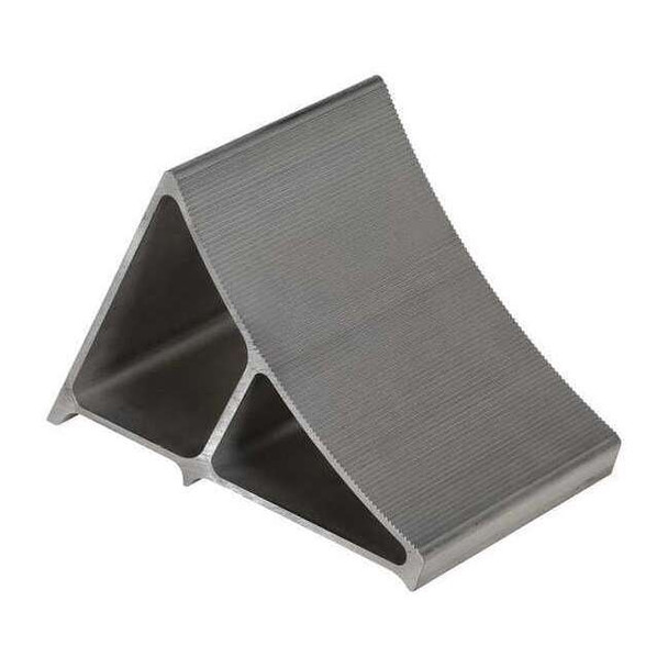 Manufacturer Varies Wheel Chock,7 In W,Silver 5A347