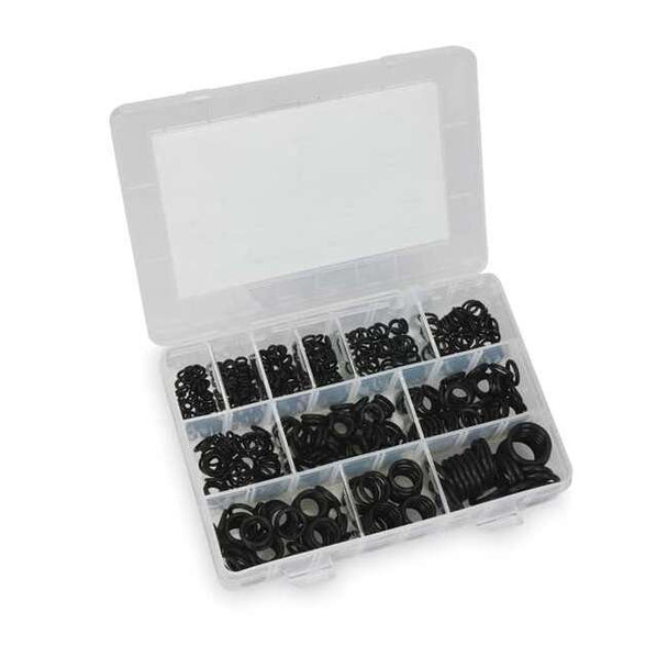 Manufacturer Varies O-Ring Assortment,Viton,550 Pcs,12 Sizes 1RGZ4