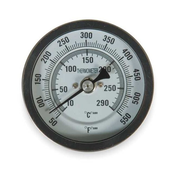 Manufacturer Varies Bimetal Thermom,3 In Dial,50 to 550F 1NFZ1
