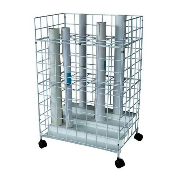 Manufacturer Varies 21" W Roll File, White 4KH35