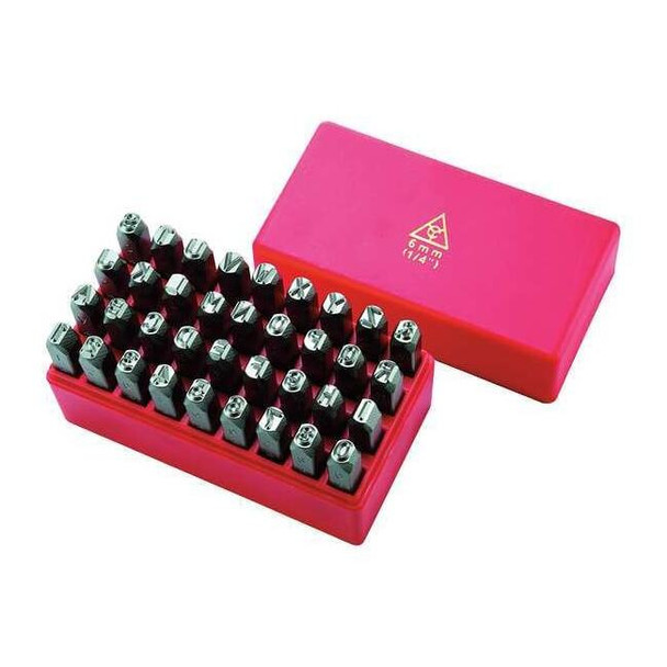 Manufacturer Varies Hand Stamp Kit, Letter/Number Set 1F114