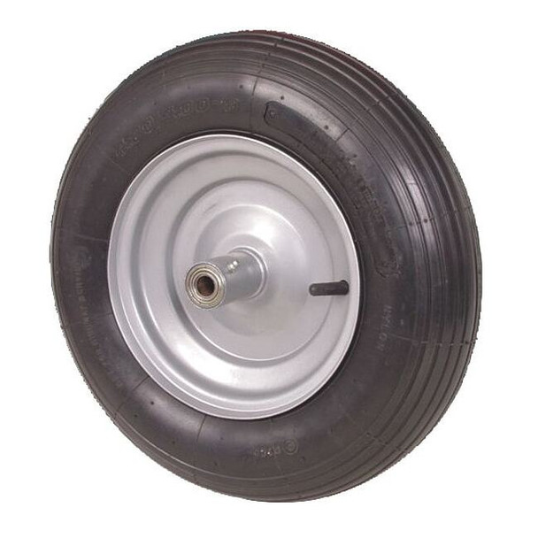 Manufacturer Varies Pneumatic Wheel, 16 In, 670 lb, Tread: Ribbed 1NWV8