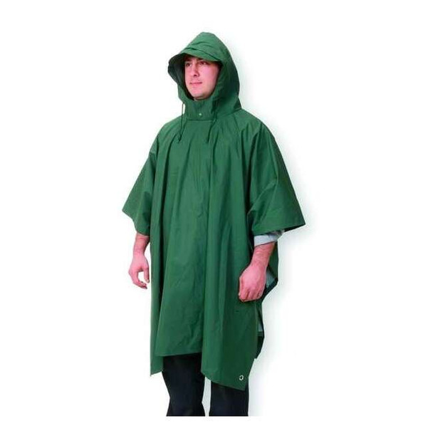 Condor Rain Poncho,Green,Universal 1EJY1