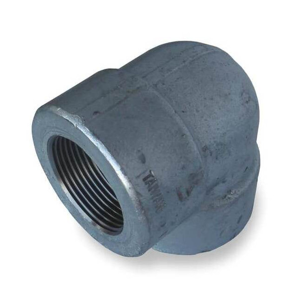 Manufacturer Varies Steel, 90 Elbow, 2 in NPT x 2 in NPT 1MPD1