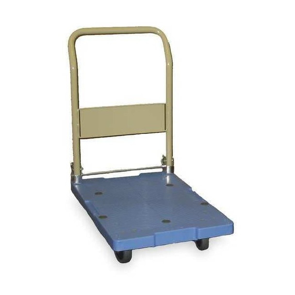 Manufacturer Varies Platform Truck, Blue, Steel, 330 lb 2TUT5