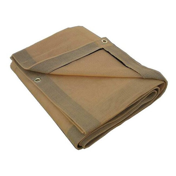 Standard Duty Tarp, 20 x 20 ft, 10 Mil, Tan, Polyethylene