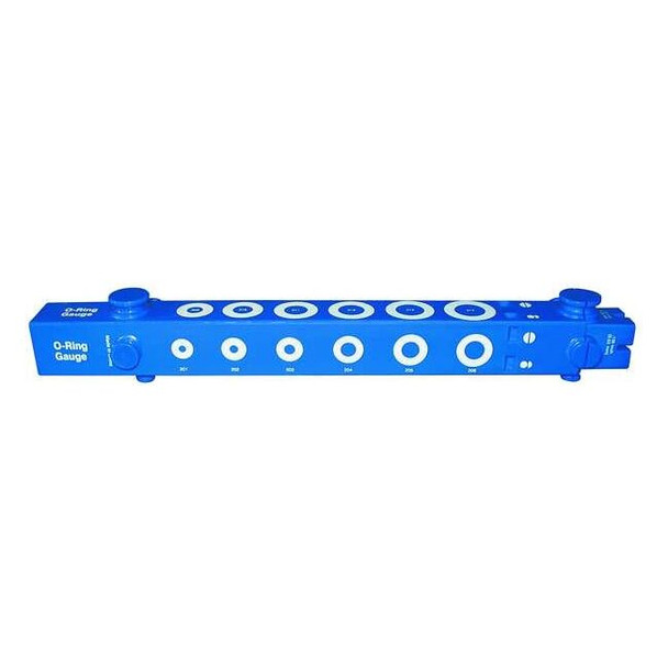 Manufacturer Varies O-Ring Sizing Gauge,Plastic,Blue 5JKC0
