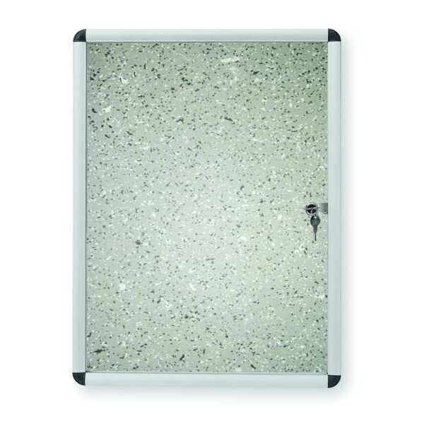 Manufacturer Varies Enclosed Cork Bulletin Board 48" x 36" 2RXD1