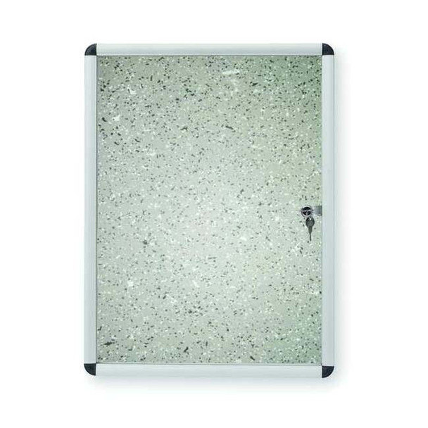 Manufacturer Varies Enclosed Cork Bulletin Board 48" x 36" 2RXD1