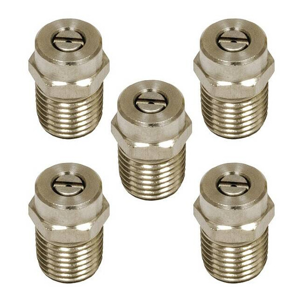 Manufacturer Varies PrssureWshrNozzle,Size:4.5,15,Fan,PK5 1MDF9