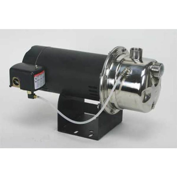 Dayton Shallow Well Jet Pump, SS, 3/4 HP 4HEZ1