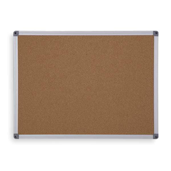 Manufacturer Varies Cork Bulletin Board 24"H x 36"W 1NUL4