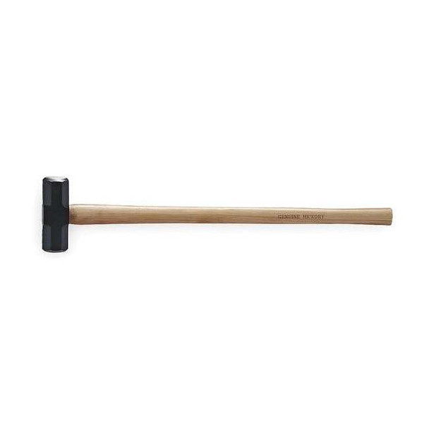 Westward 8 lb Sledge Hammer, 35 1/8 In L Hickory Handle, Steel Head 2DBT3