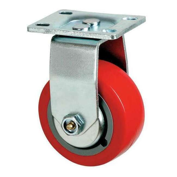 Manufacturer Varies Rigid Plate Castr,Polyurthan,4 in,600 lb 4HXJ1
