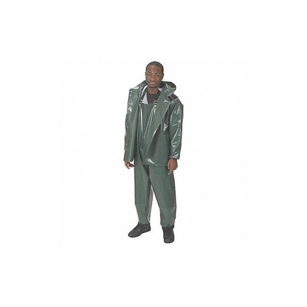 Condor Rain Jacket w/ Detachable Hood,Green,4XL 4PCN1