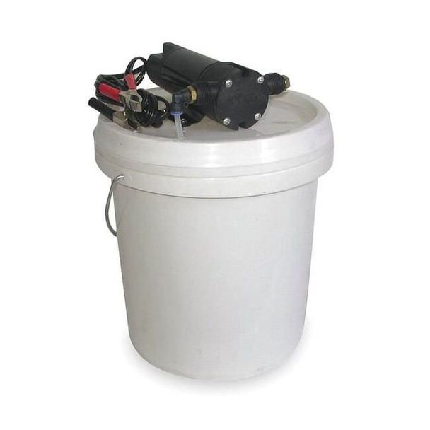 Dayton Oil Change System, 12V DC, 4 gpm Max. Flow Rate , Polypropylene 3ACA7