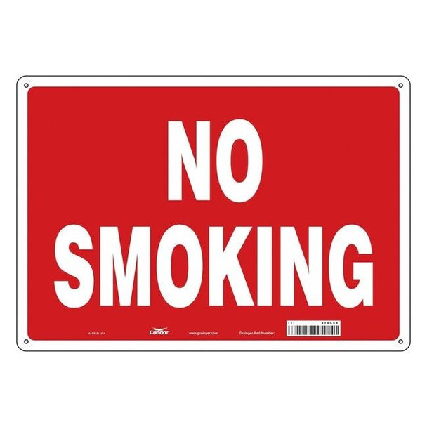 Safety Sign, 14 in H, 20 in W,  Horizontal Rectangle, English, 474C69