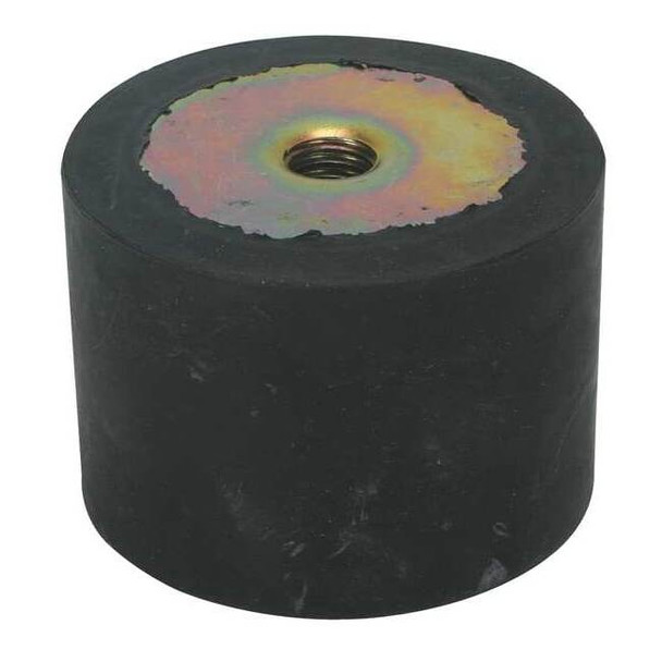Vibration Isolator, 720 Lb Max, 1/2-13, Type: Female Threads Both Ends