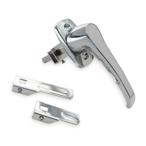 Manufacturer Varies Cam Latch,Nonlocking,Chrome,L Handle 1XNZ6